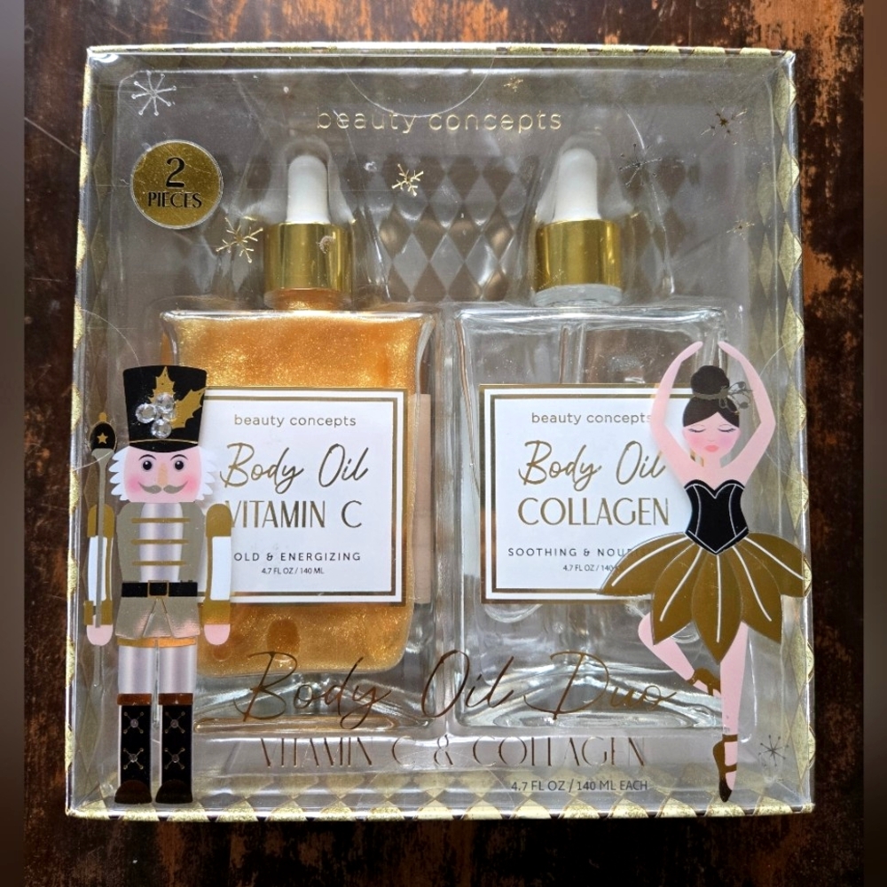 Beauty Concepts Body Oil Duo - Vitamin C & Collagen - *NEW*